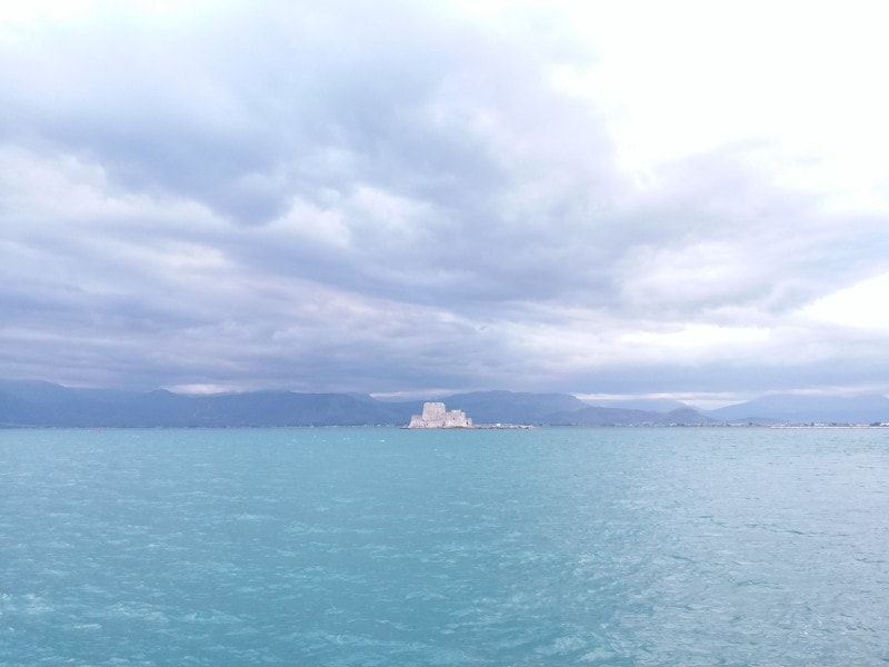 Поглед на море из Нафплиона- Пелопонез