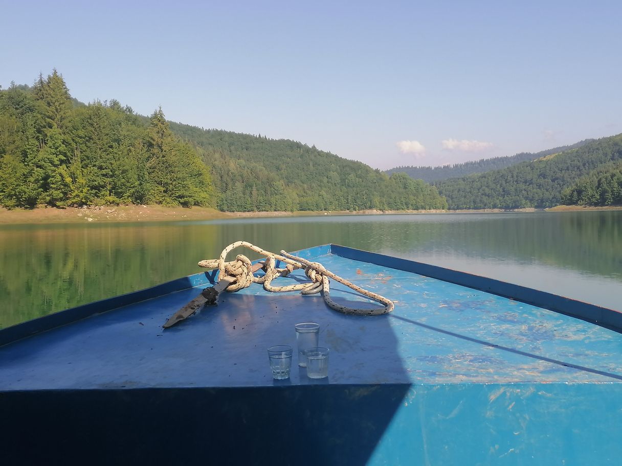 Златарски Декамерон, дан девети: Увачка језера