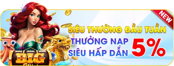 thuong dau tuan 5 thưởng đầu tuần 5%